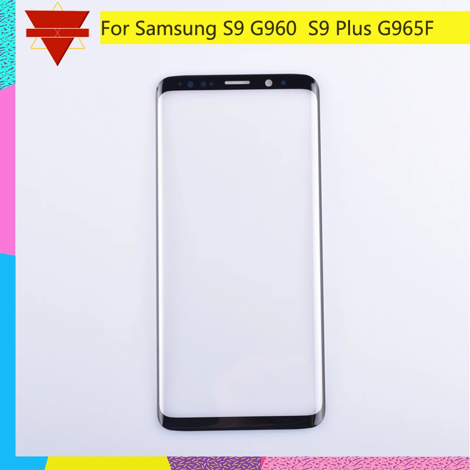 50 шт./партия сенсорный экран для Samsung Galaxy S9 G960 + plus G965 стекло передней панели