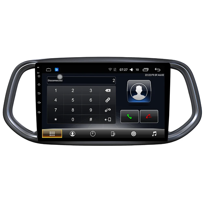 10 1 &quotодин Din Android 7 OS Специальный автомобильный DVD мультимедийный плеер для Kia KX3