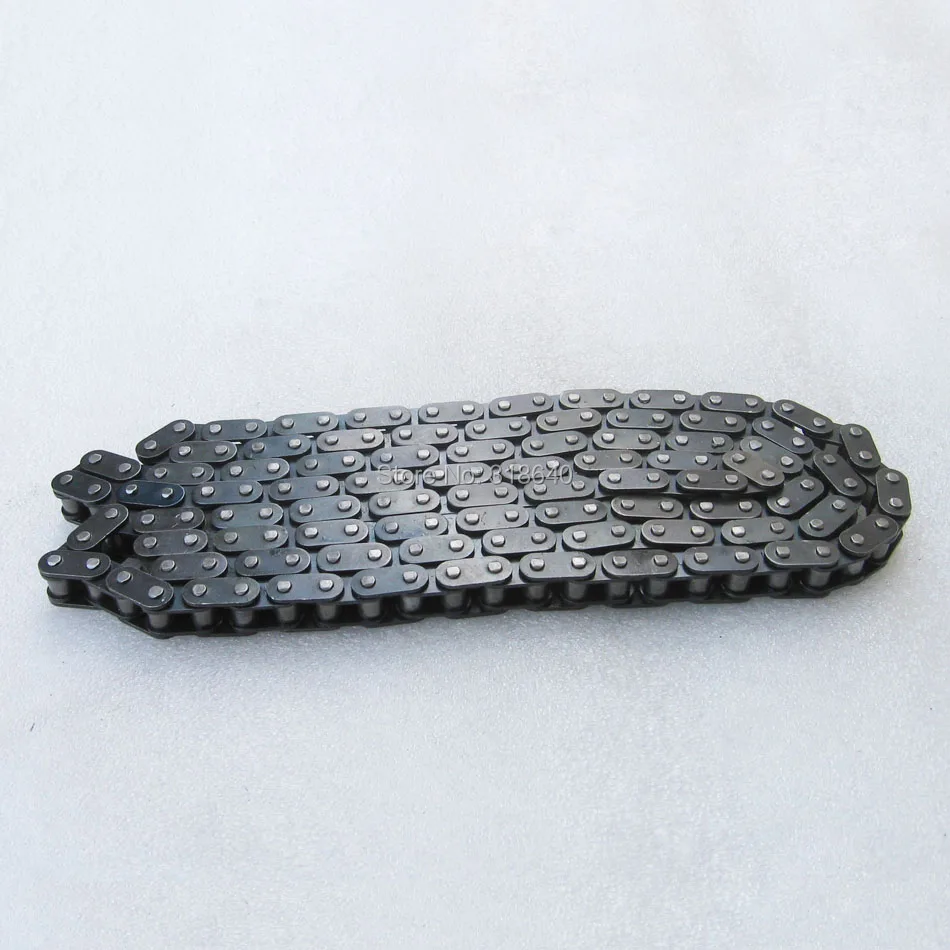 

06B-1 06C-1 35H Pitch 9.525mm 3/8" Length 60" 1.5meter 160 Knots Transmission Driving Roller Single Chain go kart motorcycle ATV