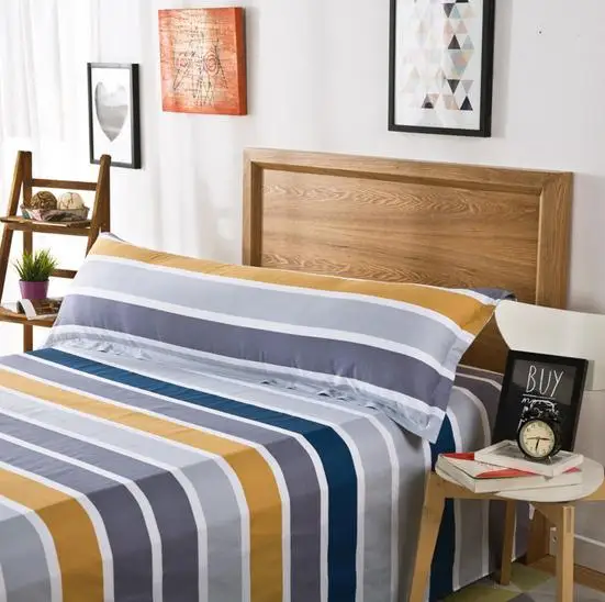 Розовый любовь хлопок двойной длинные 100% наволочка набивная саржа Король Размер