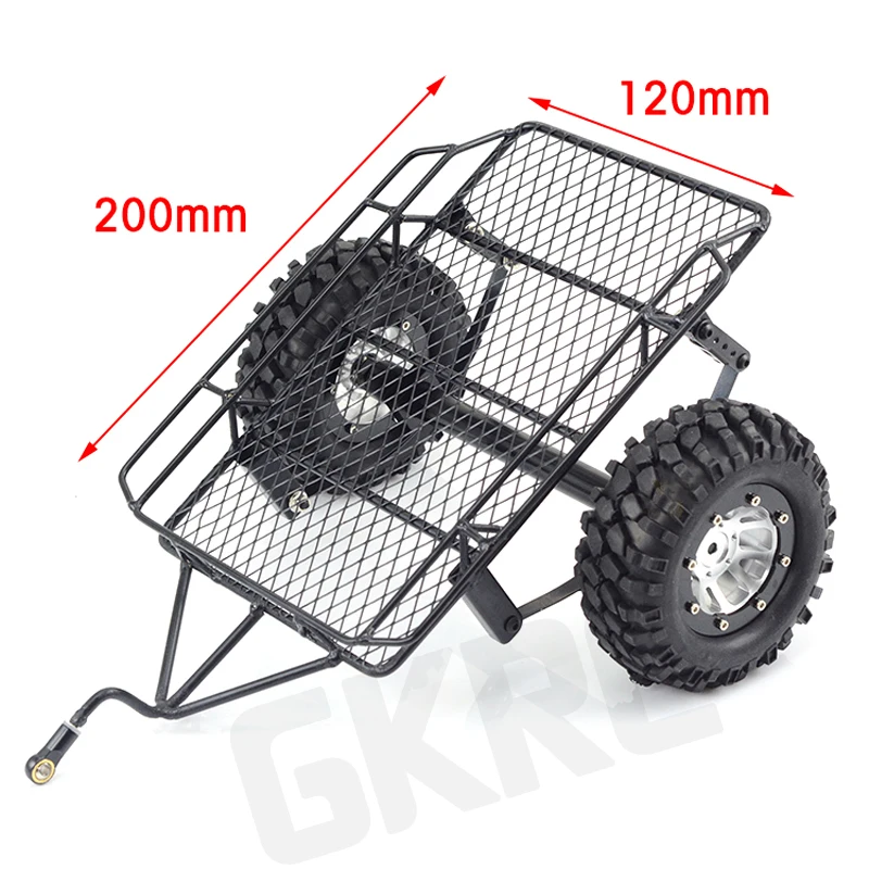 

1/10 Simulation DIY trailer Car Hopper Trail For Tamiya Cc01 Axial Scx10 90046 90048 Rc4wd D90 Traxxas Trx-4 Trx4 Rc Crawler