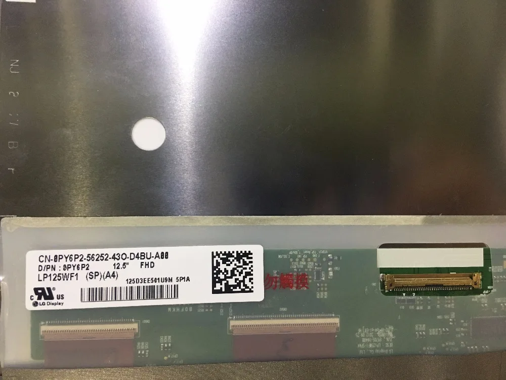 ЖК сенсорный экран в сборе для Dell Latitude E7270 ноутбук дигитайзер 12 5 &quotFHD 1920x1080 LP125WF2-SPA4