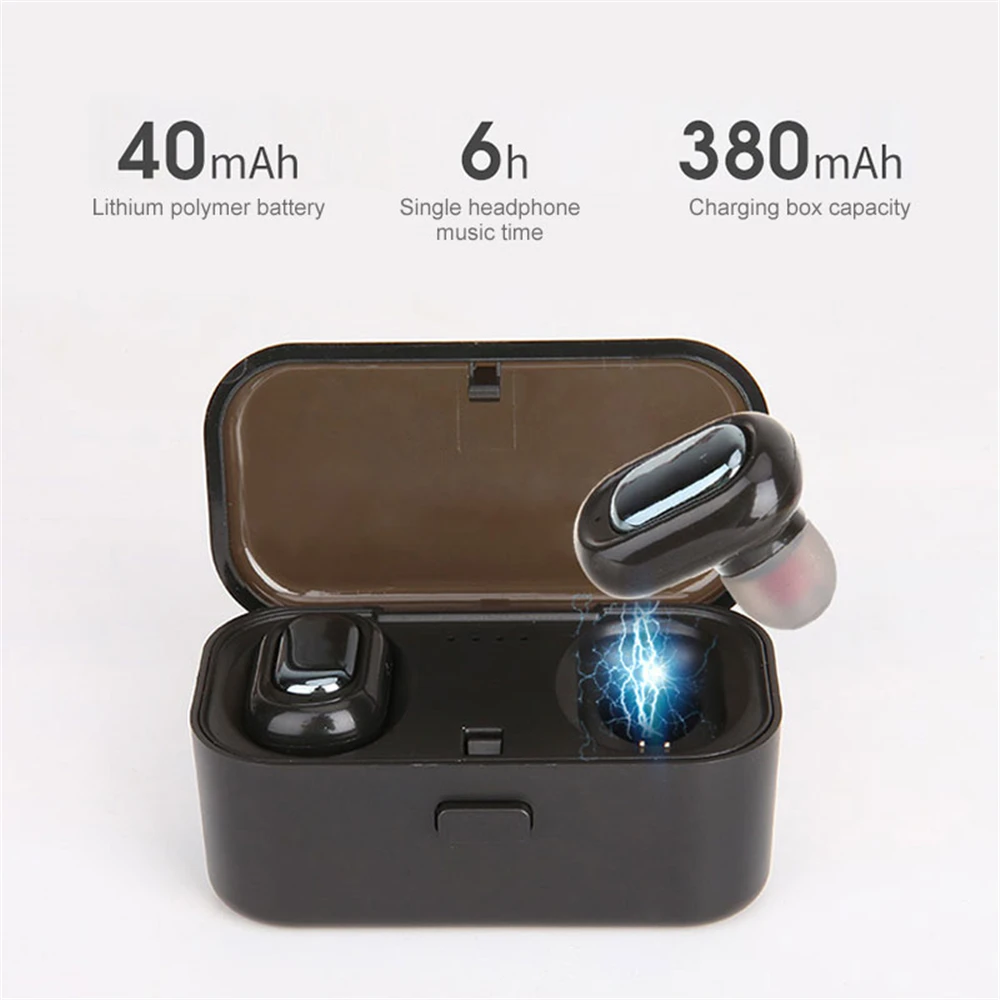 Bluetooth 4 2 наушники TWS беспроводные Blutooth Handsfree спортивные игровая гарнитура телефон