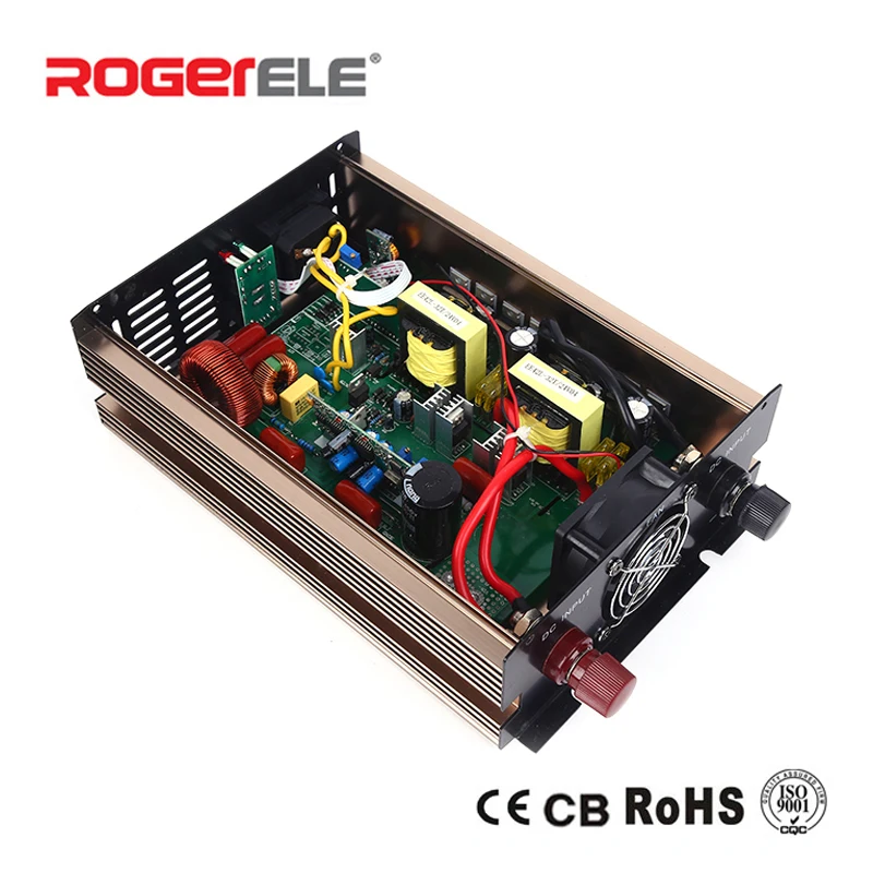 500 Вт 12VDC/24VDC до 110VAC/220VAC чистый синусоидальный инвертор компьютер на