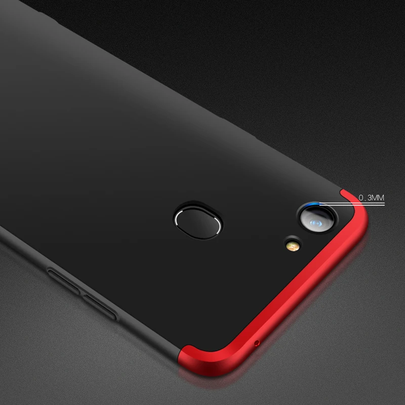 Для OPPO F5 чехол Высокое качество Роскошные Жесткий матовый PC задняя крышка 360