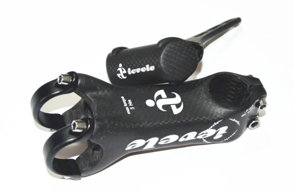 Новый карбоновый стержень ievele для горного велосипеда детали руль 31 8 мм | Спорт и