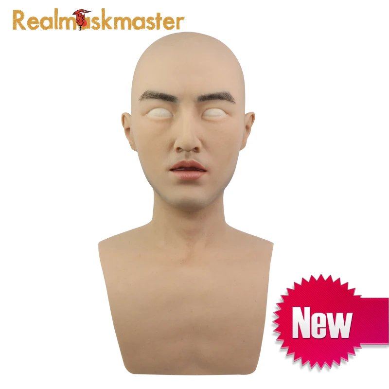 Realmaskmaster Реалистичная силиконовая маска на Хэллоуин для мужчин вечерние поставки