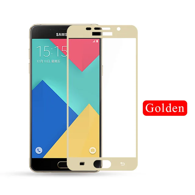 3D закаленное стекло для Samsung Galaxy A7 2016 Полное покрытие 9H пленка Взрывозащищенная