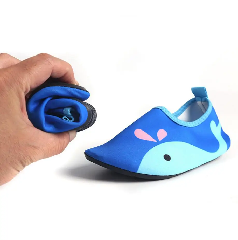 JawayKids New Comfort Children Shoes Lightweight Kids Slippers Water Swimming Cute Cartoon Flat Beach |