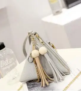 Новинка весны 2017 Треугольные сумки Корейская версия для макияжа с кисточками|korean