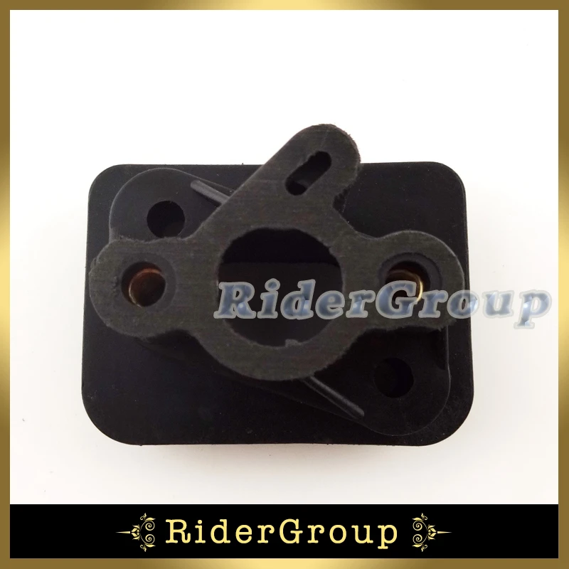 Впускная труба двигателя впускной коллектор для 2 тактного карбюратора 43cc 49cc Carb