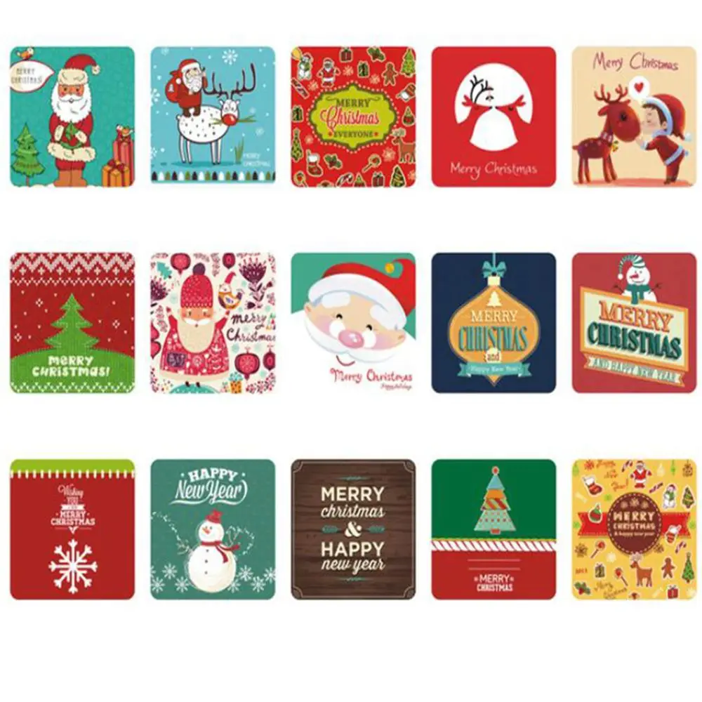 

38 шт./упак. DIY Скрапбукинг веселый рождественский подарок крафт Стикеры печенье/торты/подарочные этикетки Стикеры s Кухня сладости печать дл...