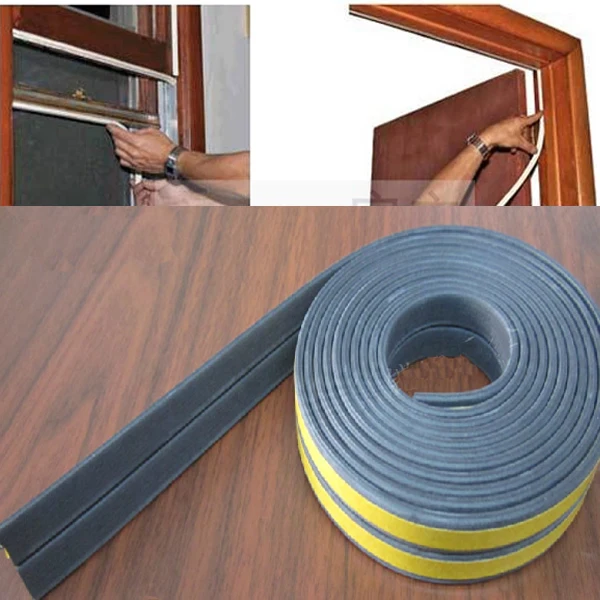 4 шт./20 м самоклеющиеся Форма я Тип Дверные рамы и Оконные пена уплотнение газа