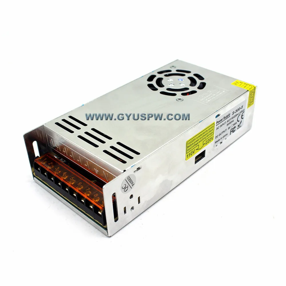Универсальный источник питания DC 5v 60A 300W светодиодный светильник-Трансформатор