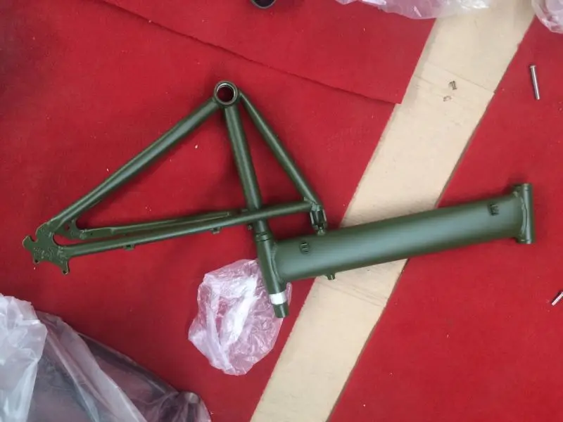 Складная велосипедная рама колеса 26 дюймов 18 Рама в наличии высококачественная