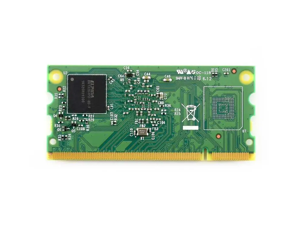 Комплект 1 Вычислительный модуль Raspberry Pi 3+ Lite/8 ГБ/16 ГБ/32 ГБ флэш-памяти 1 Гб Оперативная память 64 бит 1,2 ГГц BCM2837B0 200PIN SODIMM разъем поддерживает окна 10 и т. д - Комплект: Комплект 1
