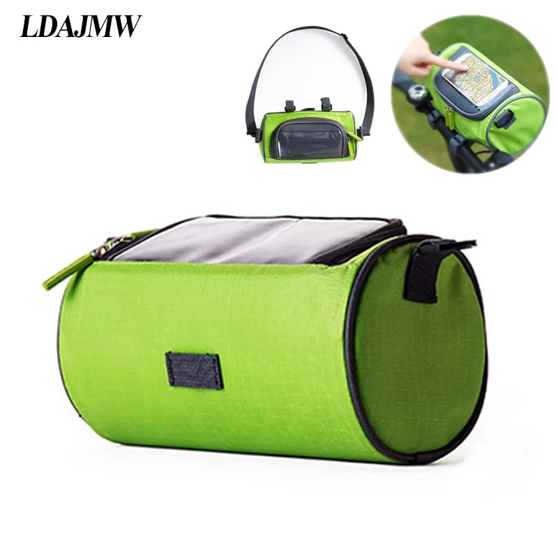 LDAJMW водонепроницаемая сумка для сенсорного экрана велосипеда с передней