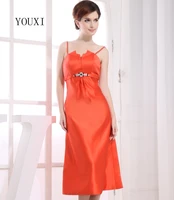 sexy orange prom dresses 2019 hot cocktail party dress for women pd124
