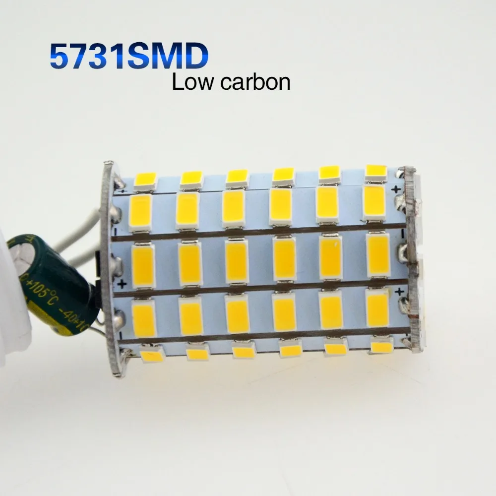 Новое обновление высокая мощность охлаждения PCB 5730 5731 SMD E27 E14 220 В светодиодная