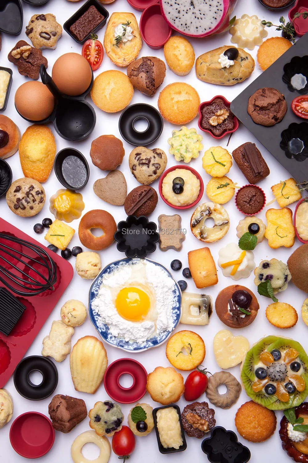 Бесплатная доставка 5 шт. DIY Рождество торт инструменты силиконовые мини-булочки