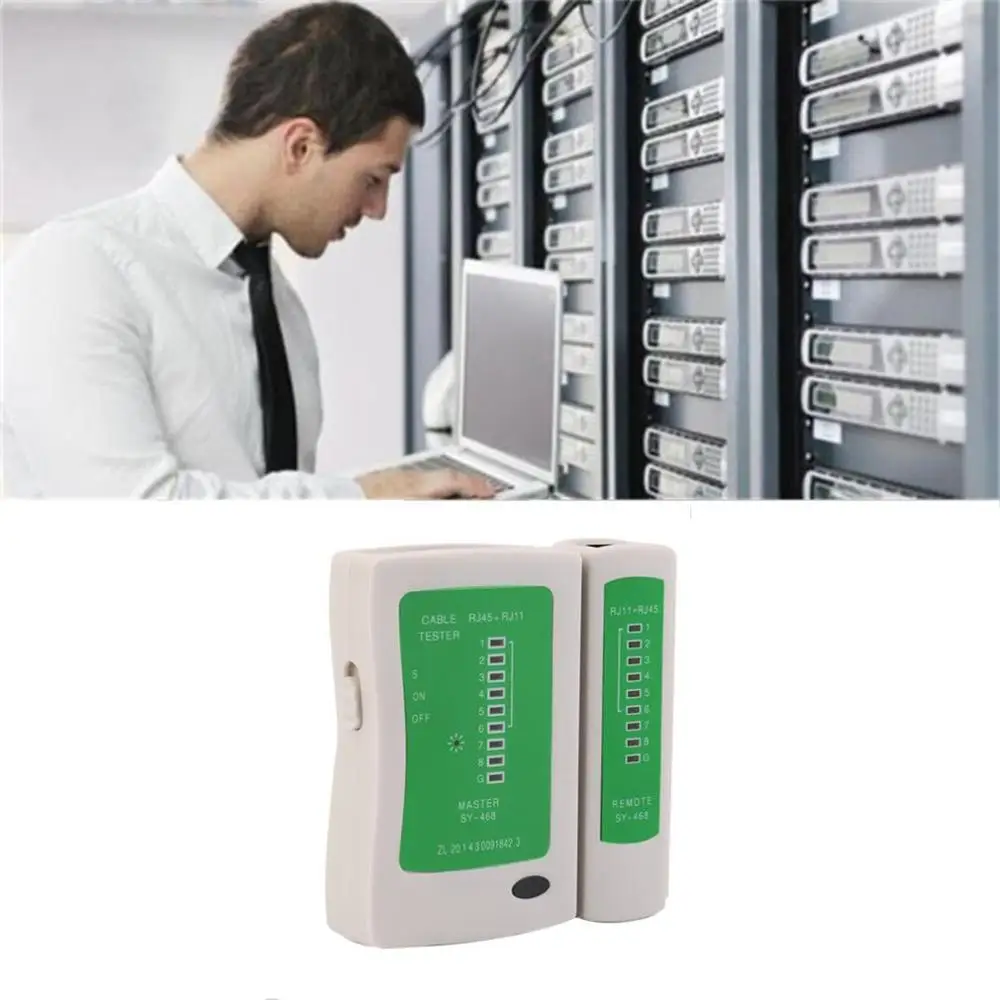 Профессиональный RJ45 RJ11 RJ12 CAT5 UTP сетевой LAN USB кабель тест er детектор дистанционного тестирования Инструменты сетевой инструмент