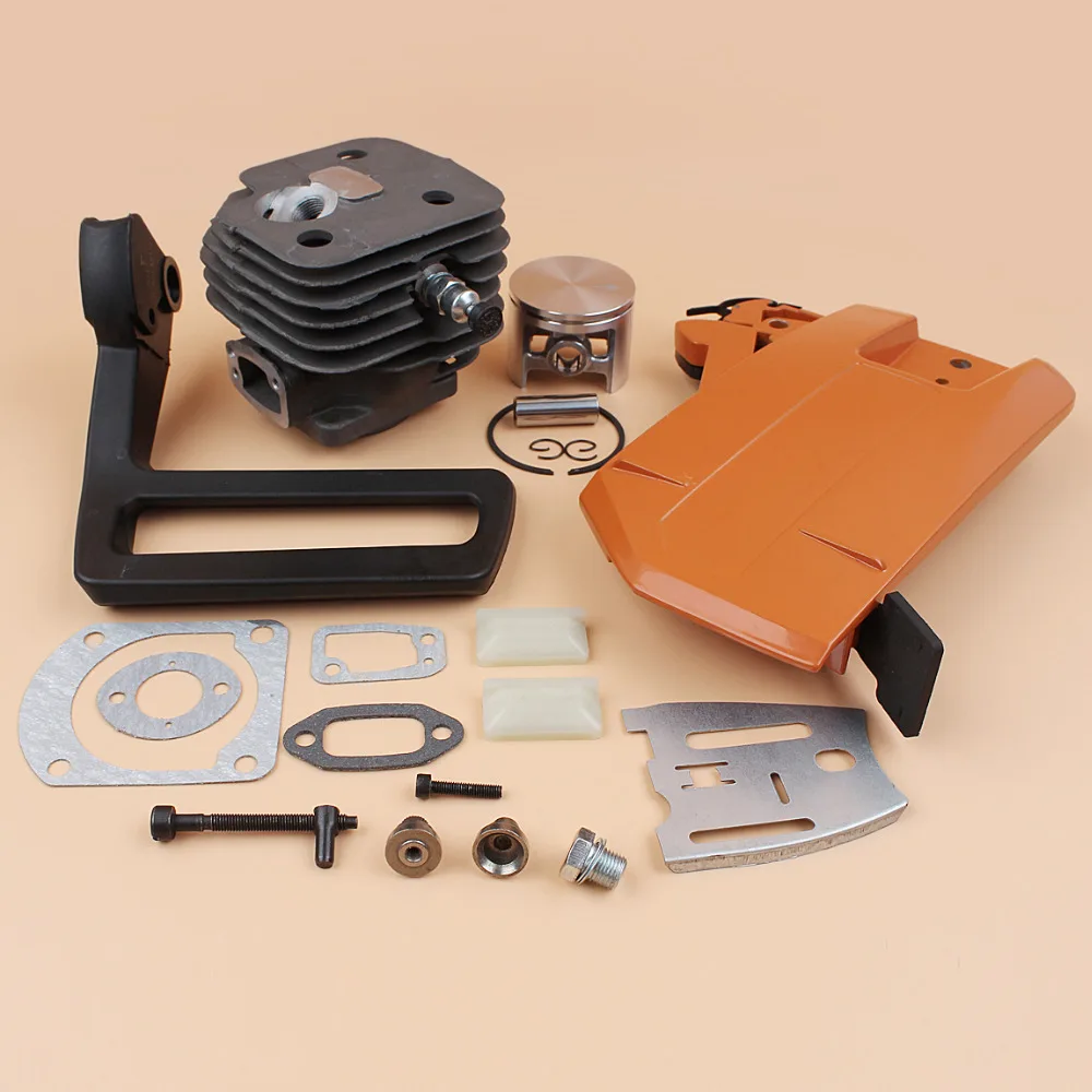 Поршень сцепные крышка Ручка Бар Плиты натяжитель цепи Fit Husqvarna 61 268 272 272xp (52 мм)
