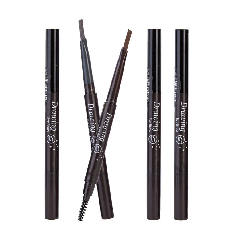 Двухсторонний вращающийся автоматический карандаш для бровей подлинный не
