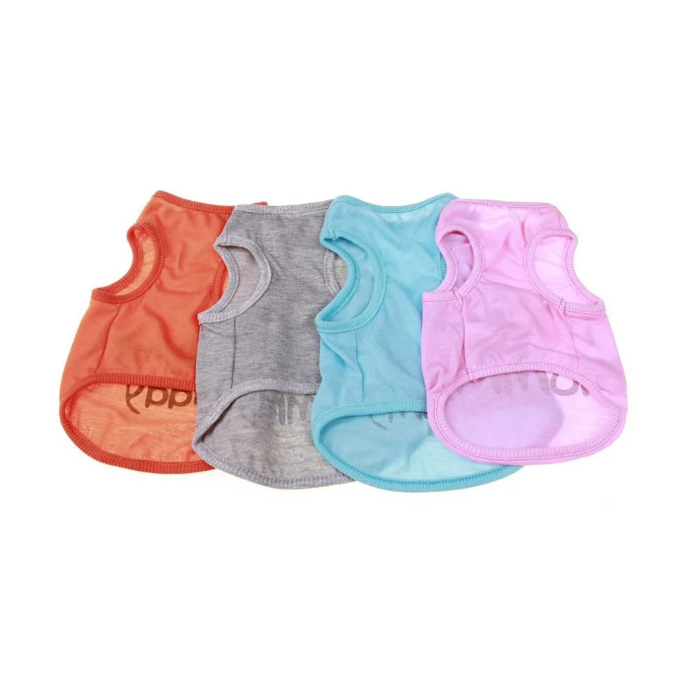4 цвета милая жилетка для домашних питомцев собачья одежда пальто щенков
