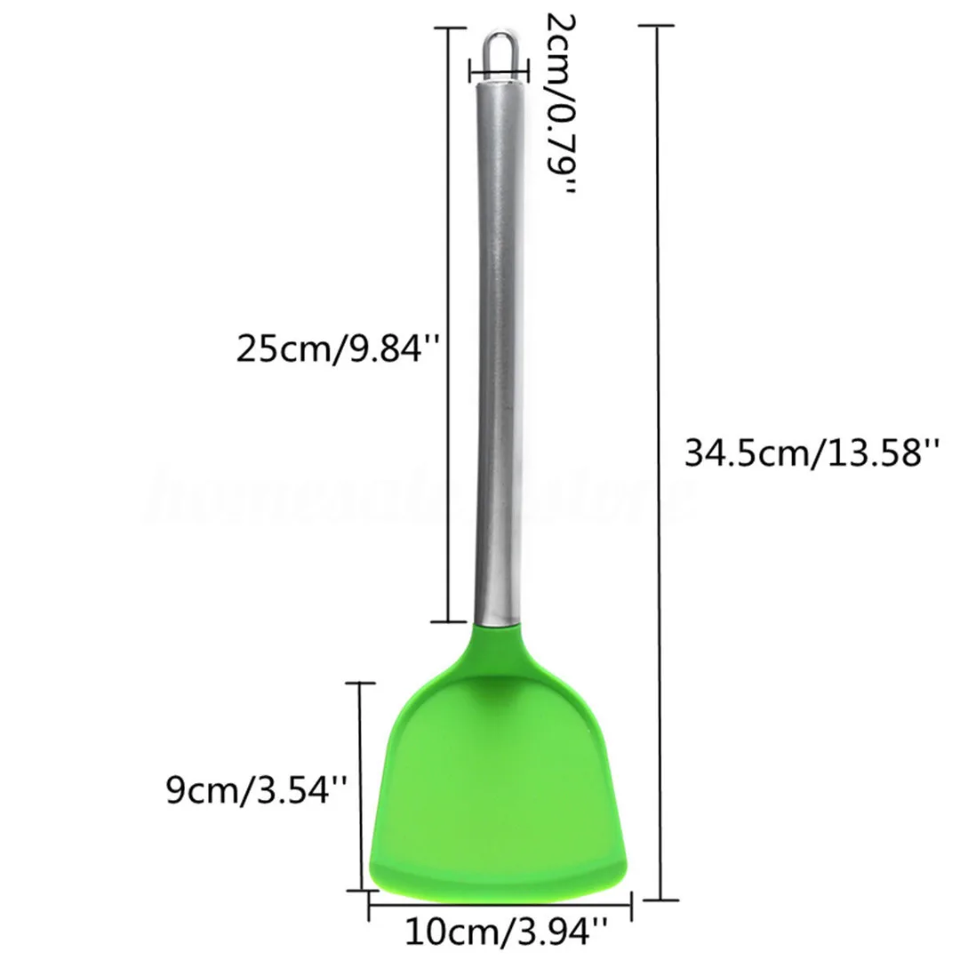 Антипригарный силиконовый шпатель Блинные омлеты гамбургеры ломтик Тернер