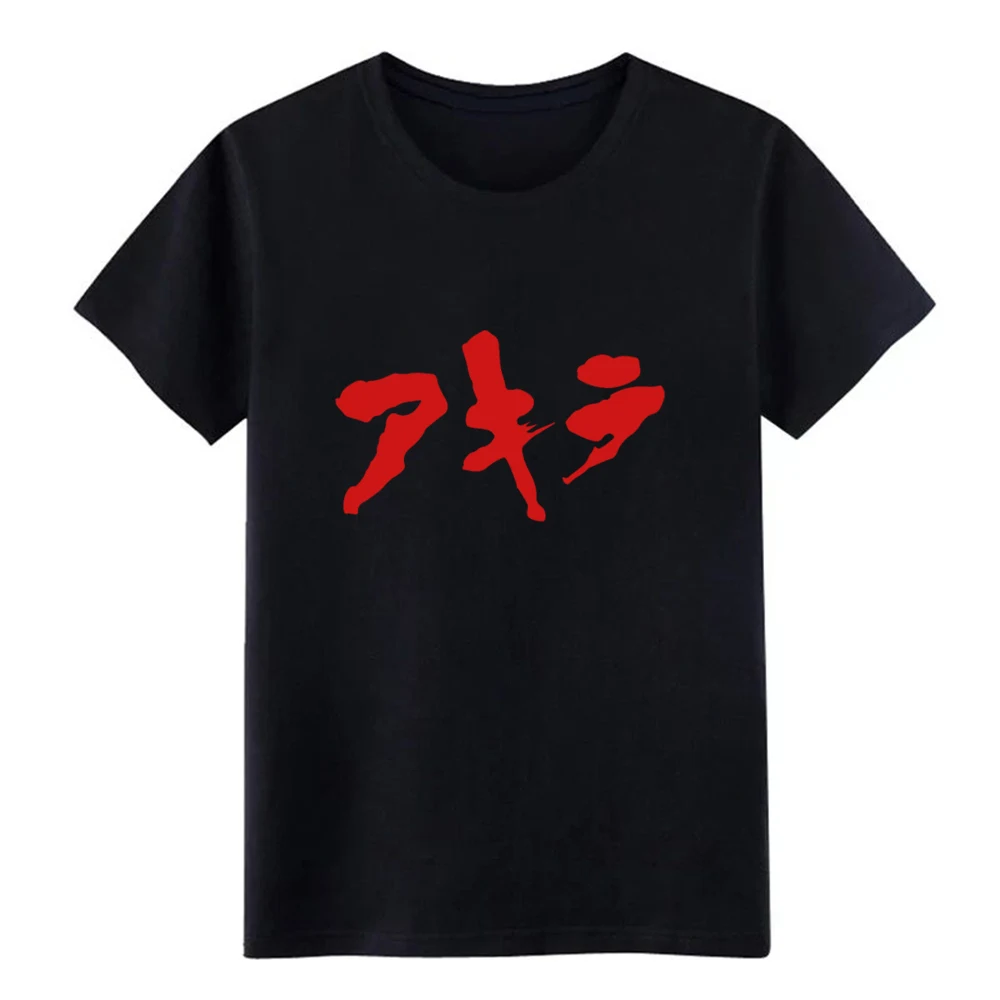 Akira японская футболка с логотипом Kanji дизайнерская хлопковая уличная вырезом