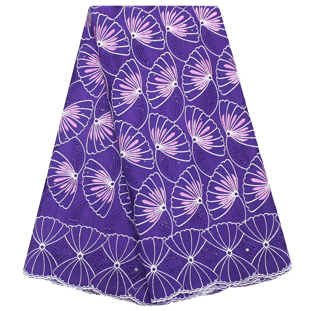 High Quality Cotton Lace Fabric 2019 African With Stone Swiss Voile In Switzerland For Women Dress | Дом и сад