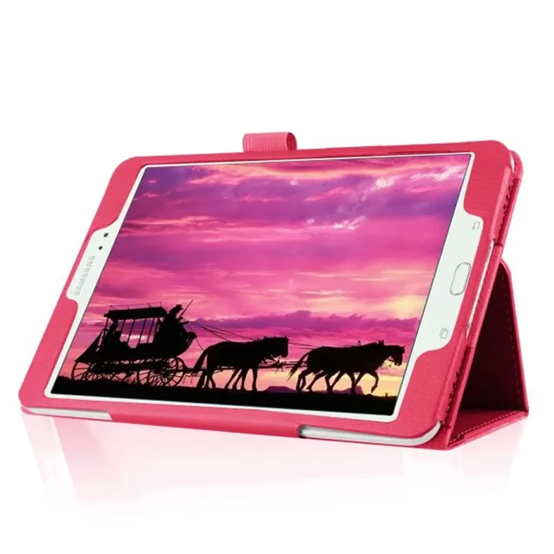 Чехол накладка из искусственной кожи для Samsung Galaxy Tab A 8 0 T350 T355 P350 P355 чехол планшета