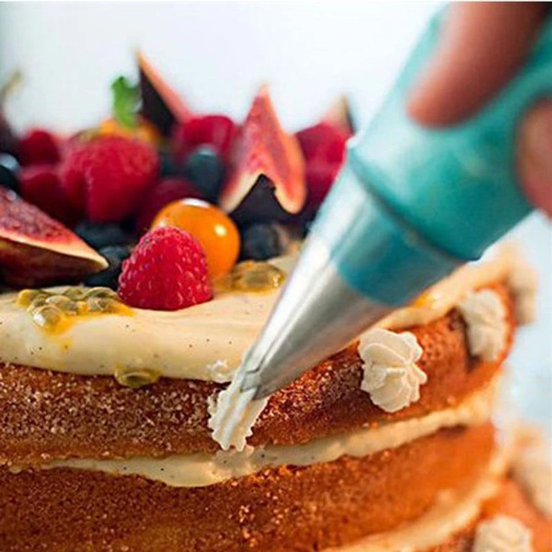 Силиконовый многоразовый кондитерский мешок для глазировки 3 размера|Украшения