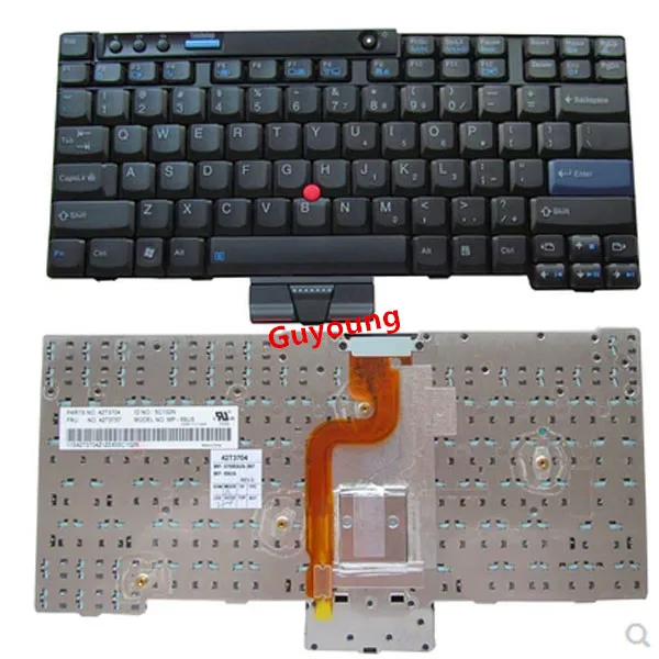 Клавиатура с английской раскладкой для ноутбука IBM Lenovo ThinkPad X200 X201 Tablet X200s X200si X200t
