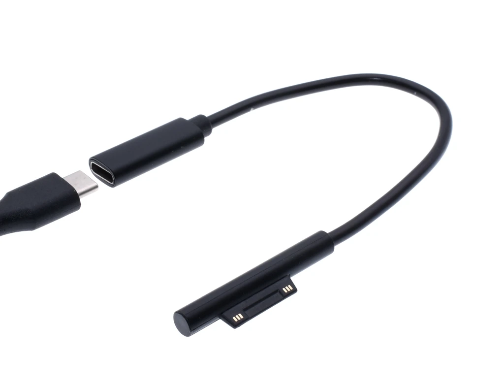 Usb type C PD зарядный кабель для microsoft Surface Pro 3 4 5 6 Go Штекерный разъем постоянного тока