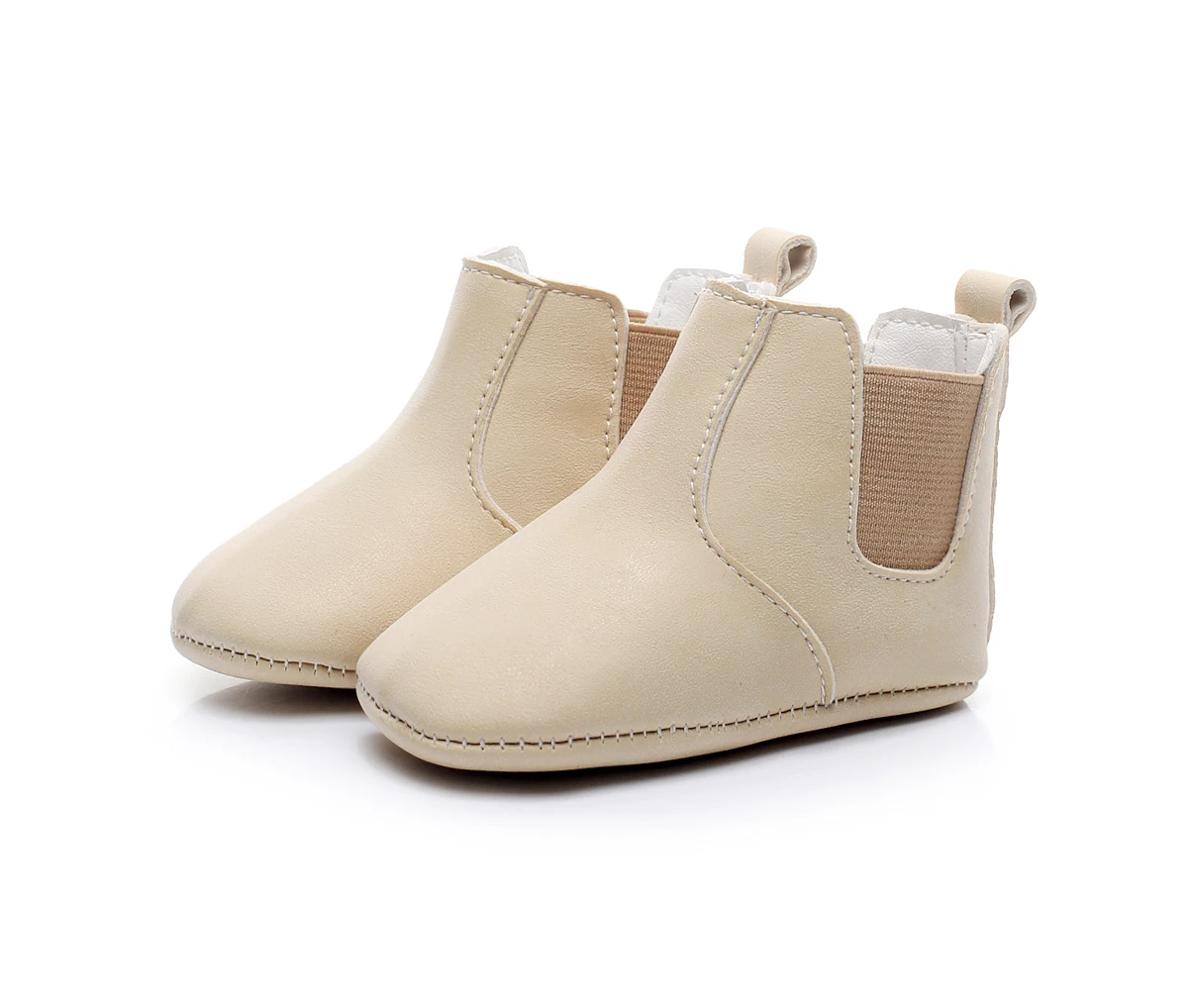 beige Осенняя мода, стиль, искусственная кожа, детские мокасины, обувь для мальчиков и девочек, обувь для малышей - Цвет: beige