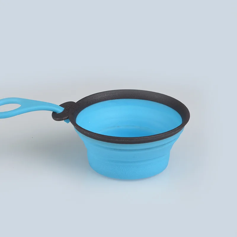 Portable Collapsible Silicone Cat Dog Pet Feeding Bowl Water Dish Feeder 7 color | Дом и сад