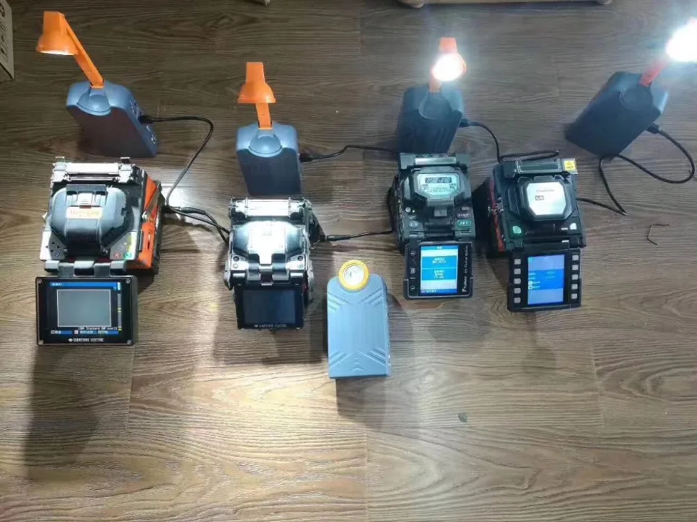 Бесплатная доставка 10000 мАч портативный аккумулятор для OTDR Fusion Splicer FSM 50S 60S 70S 80S 62S