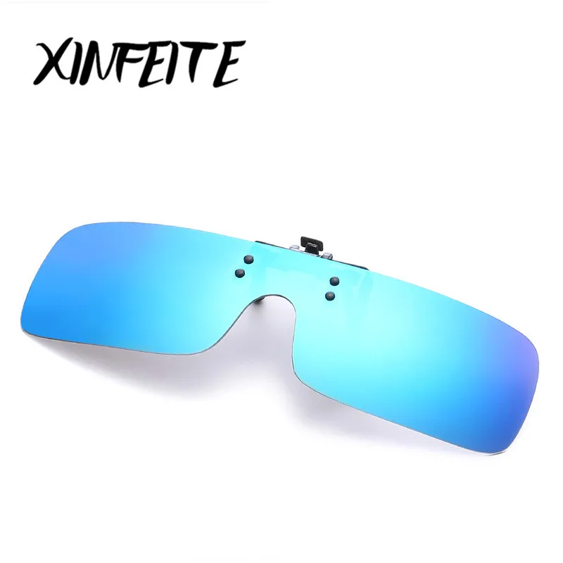 Xinfeite 2018 мода поляризованный клип на оправы Солнцезащитные очки для женщин Óculos