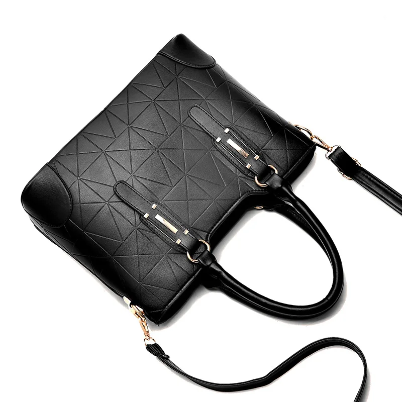 SUKEBE Women Handbag High Quality Female Solid Tote Bag 2pcs/Set Composite Messenger Bags Bolsa | Багаж и сумки