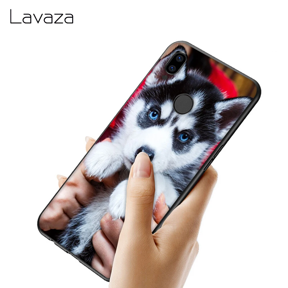 Мягкий чехол Lavaza Animal Husky cute Puppy Dog Для Huawei Y7 Prime Y9 Y6 2018 Nova 3 3i для Honor 7A 8X 8C 8 9 10 Lite TPU |