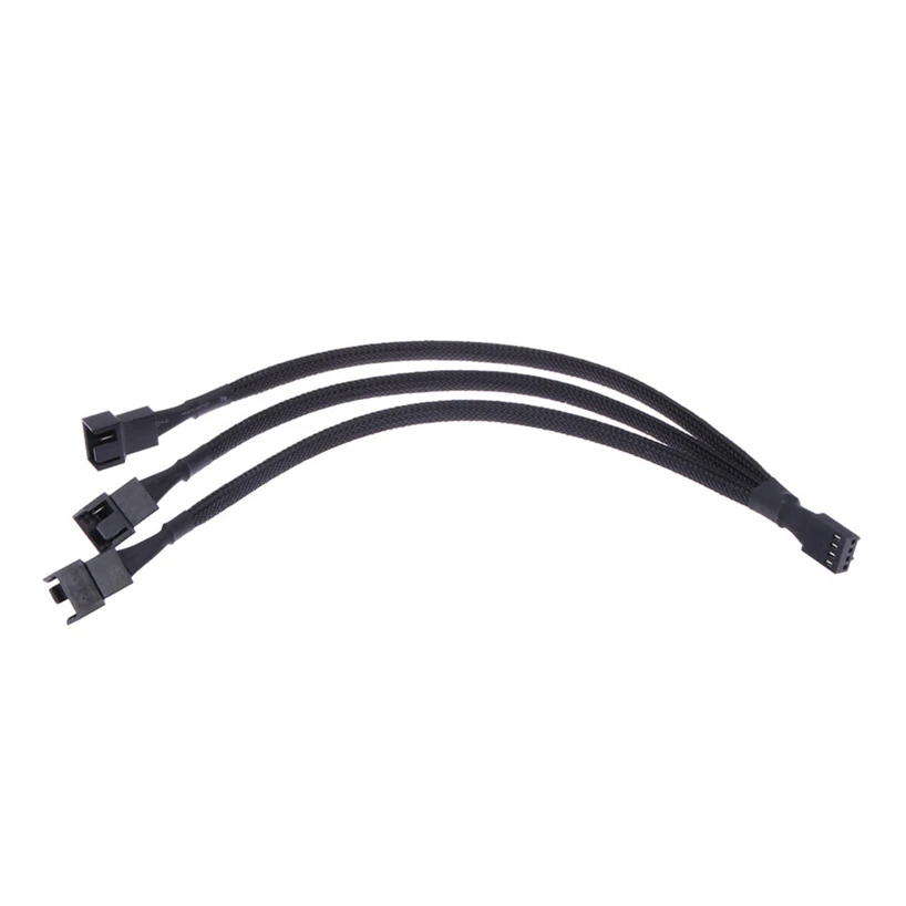 30 Cm Line With Shunt 4 Pin To 3 Y-shaped Cable PWM Extension Fan Supporting 4/3 Needle JQ0326 | Компьютеры и офис