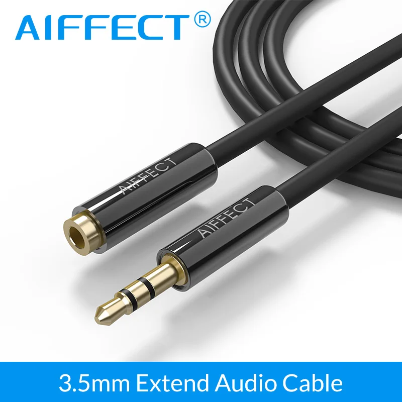 AIFFECT Удлинительный кабель для наушников Jack 3 5 мм аудио папа мама AUX телефона MP3