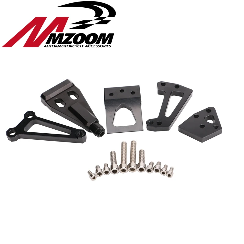 FREE SHIPPING Hot Sale For Kawasaki ER-6N EF-6F ER6N ER6F Ninja 650R 2009-2011 Steering Damper with Mounting Kit | Автомобили и