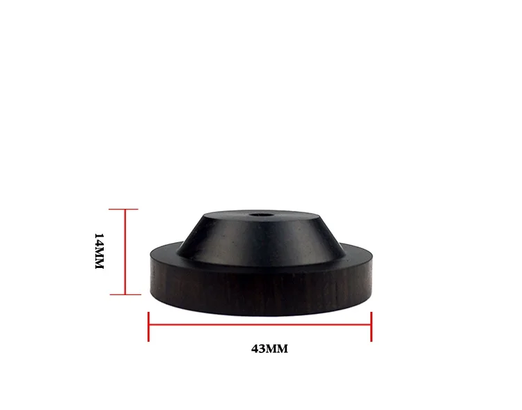 3 шт./лот подставка для динамиков деревянная эбеновая Hi-Fi изоляция усилитель