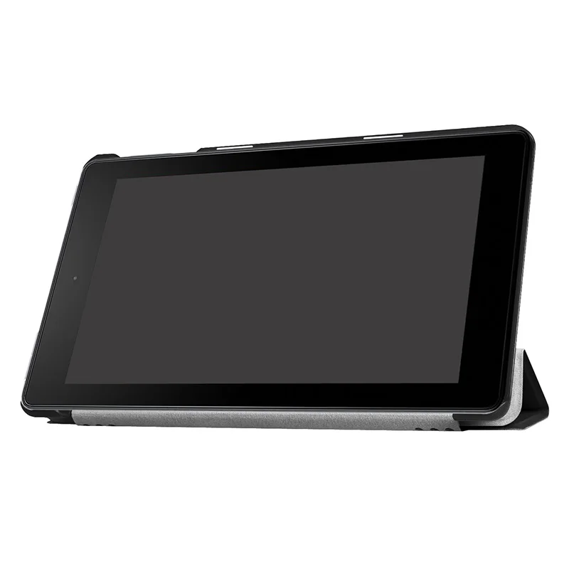 Mcdark для Amazon Kindle Fire HD8 2017 дюймов 8 0 HD чехол s трехскладной кожаный с подставкой