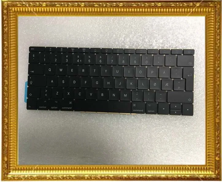 Клавиатура A1708 норвежская стандартная для Macbook Pro Retina 13 дюймов клавиатура