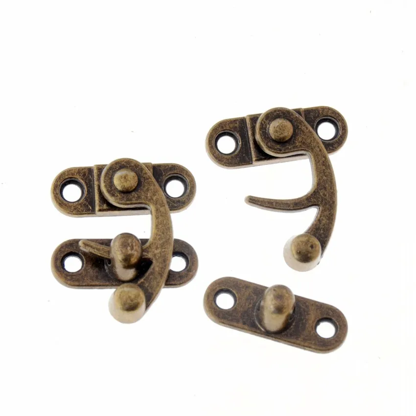 Бесплатная доставка 1 комплект металлический крюк Коробка защелки застежка