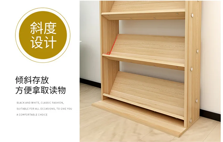 Книжный шкаф гостиная мебель для дома книжный шкаф книжная полка деревянный шкаф дисплей книжный стенд полки древесины