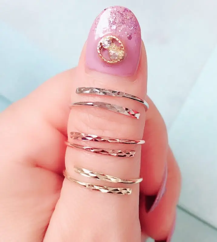 S925 Sterling Silver Thumb Women Ring - 002 | Rings